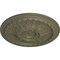 Ekena Millwork Oslo Ceiling Medallion (Fits Canopies up to 7 5/8"), Hand-Painted Spartan Stone, 38 3/8"OD x 2 7/8"P CM38OSSSF - alternate 2